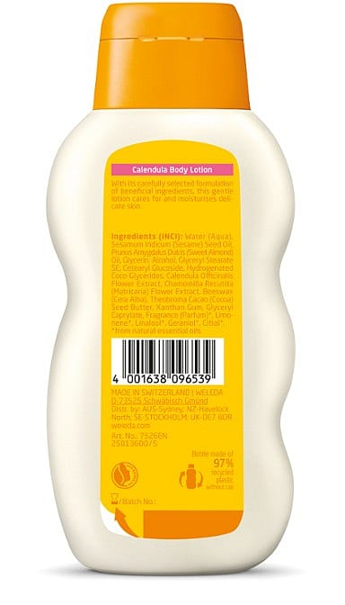 Calendula Baby Body Lotion