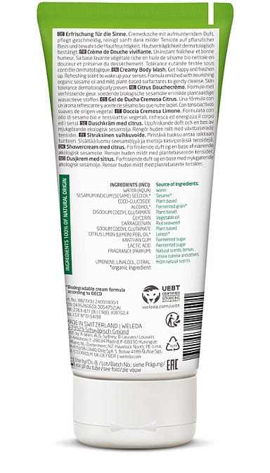 Citrus Creamy Body Wash