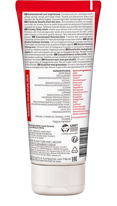 Pomegranate Creamy Body Wash