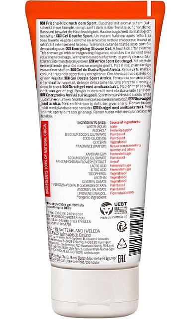 Arnica Energising Shower Gel